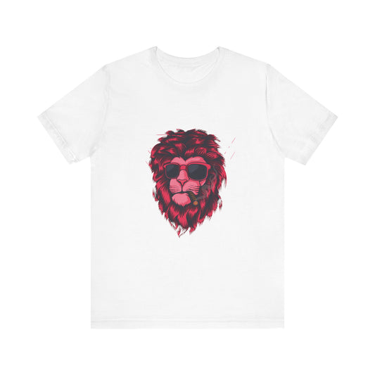 pink lion shirt