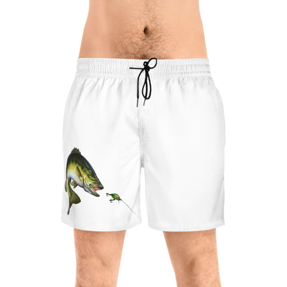 Men's Mid-Length Swim Shorts (AOP)